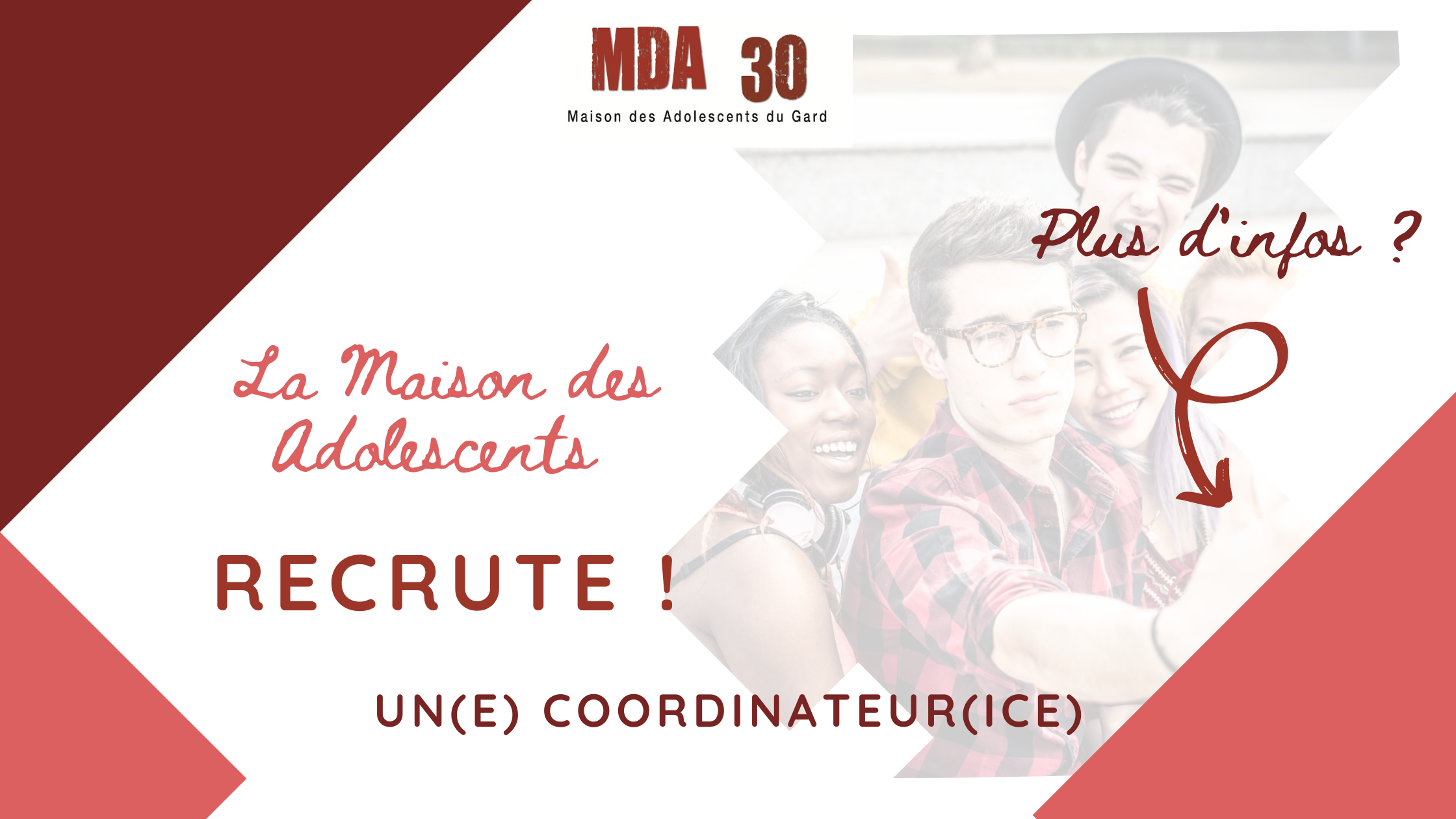 Recrutement Coordinateur/trice PTSM